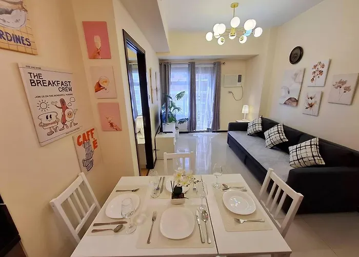 Apartment Hefty 1br -40sqm -pet -parking -moa,picc,wtc,airport